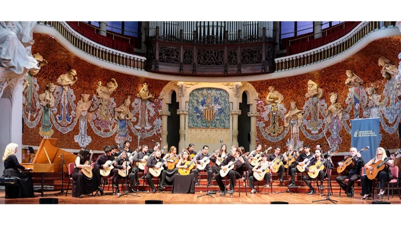 Orquestra de guitarres de Barcelona - Concert extraordinari, de Bach a Falla.